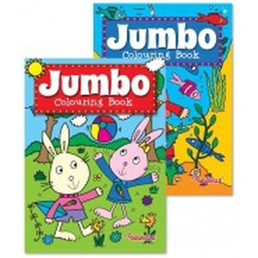 Squiggle Jumbo Colouring Book 1&2