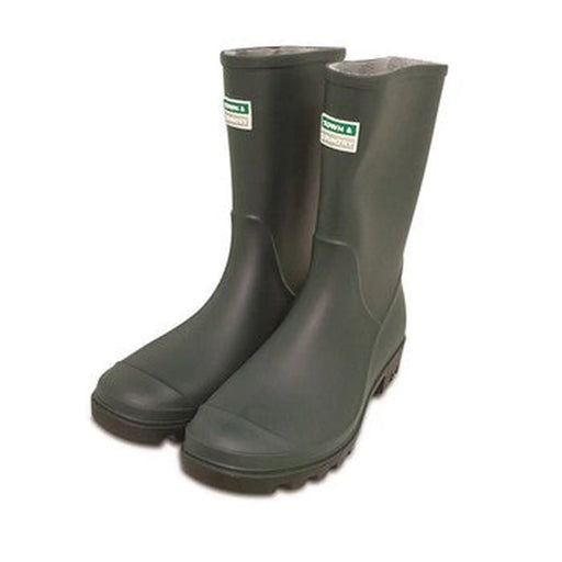 Town & Country Eco PVC Boots Half Length S-12 Green