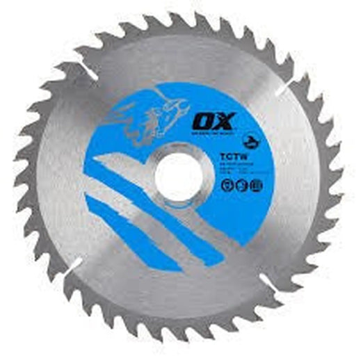 OX Tools OX Wood Cutting Circular Saw Blade 210/30mm, 40 Teeth ATB