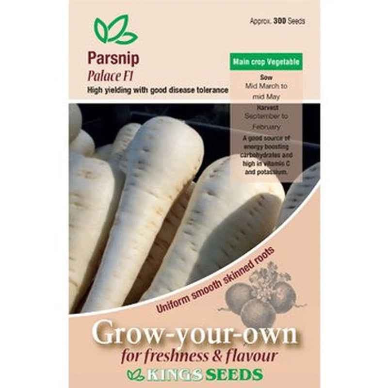 Kings Seeds Parsnip, Palace F1 (PM F)