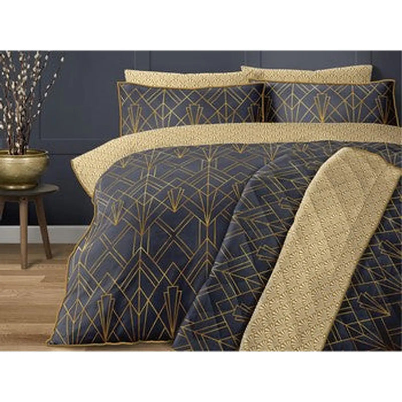 BELLISSIMO Deco 200TC Double Duvet Cover Set