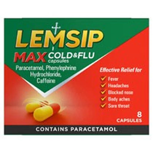 rayburn Lemsip Max Cold & Flu Capsiles