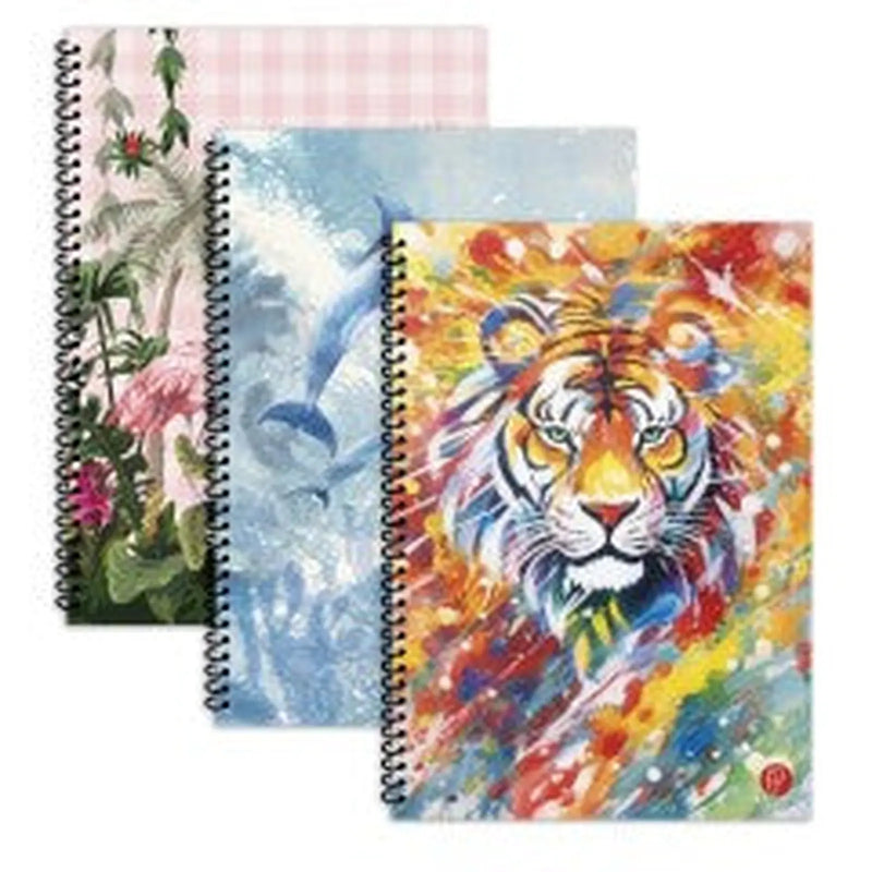 Poplar Animal 20x28cm Spiral Notebook