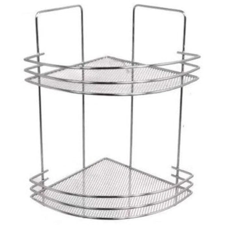 Bagno Chrome Corner Utility 2 Tier