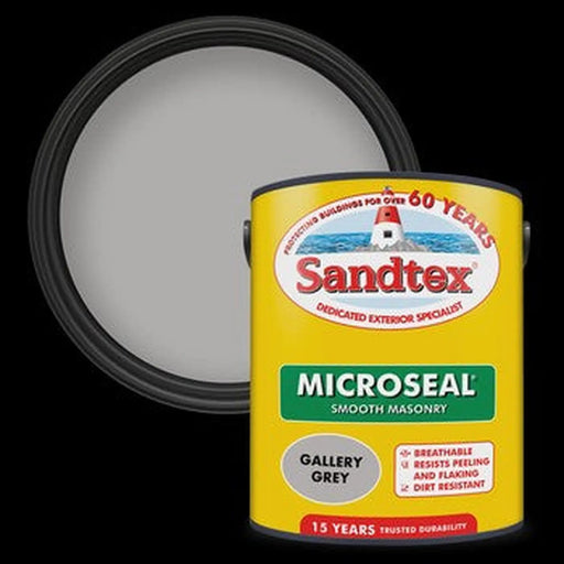 Sandtex Microseal Smooth Masonry Gallery Grey 150ml