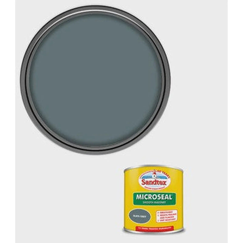 Sandtex Microseal Smooth Masonry Slate Grey 150ml