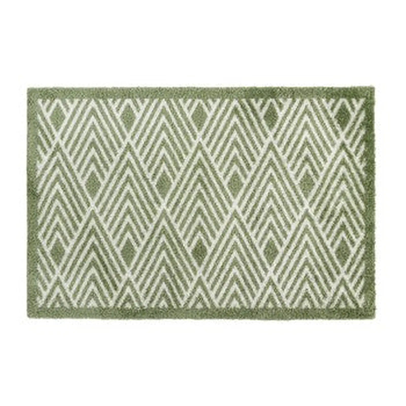 JVL Mega Mat Geo Green 50x75cm