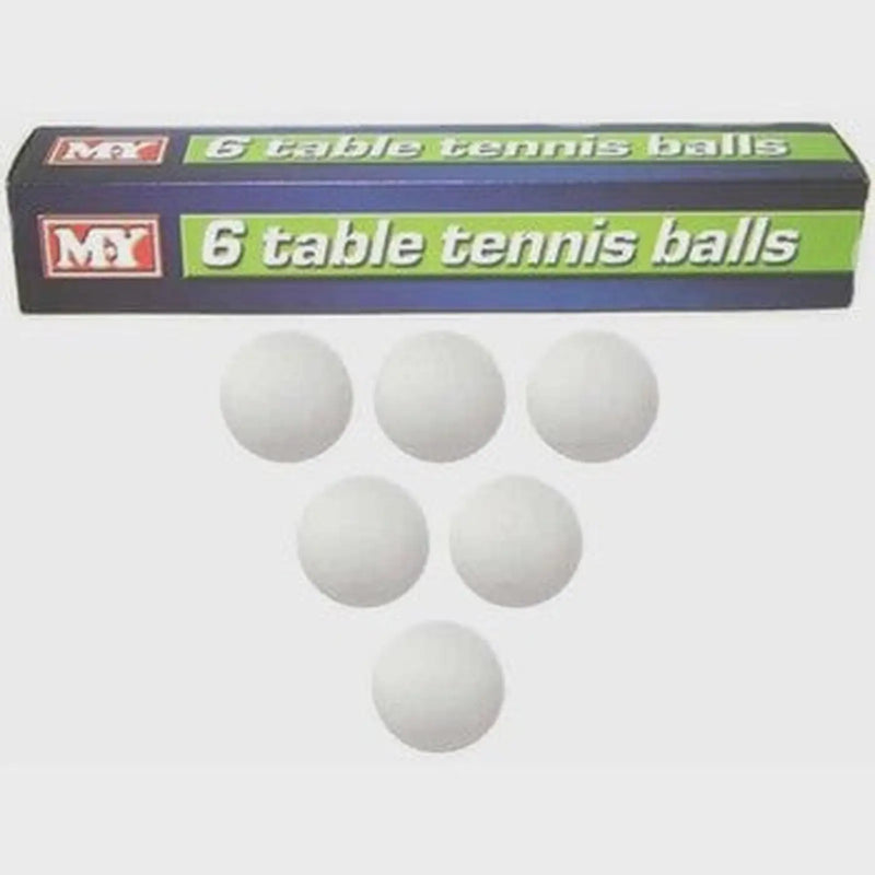 Kandy Toys Table Tennis Balls 6 Pack