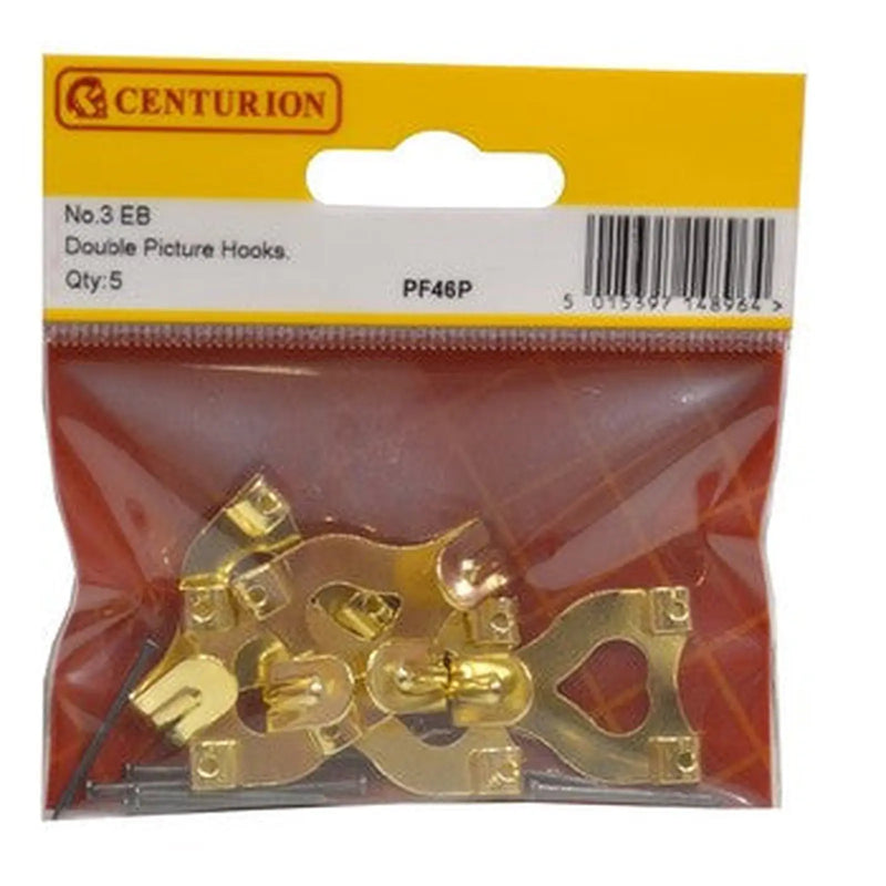 centurion No3 EB Double Picture Hooks