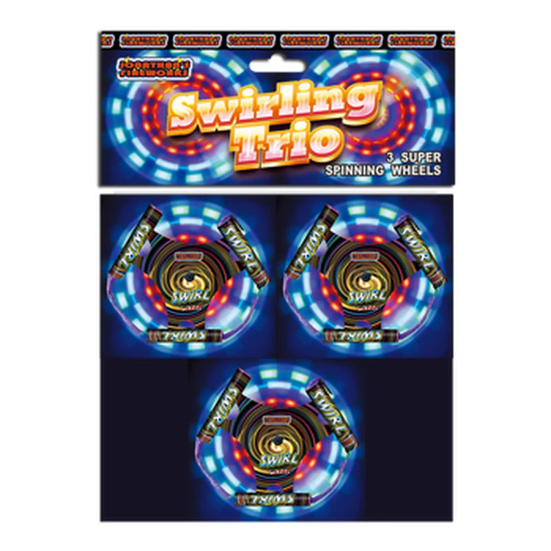 Jonathan Fireworks 102 Swirling Trio