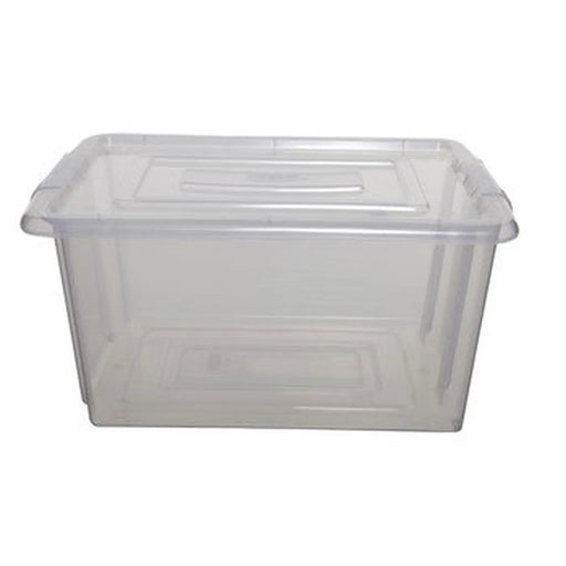 whitefurze Large Stack & Store Clear