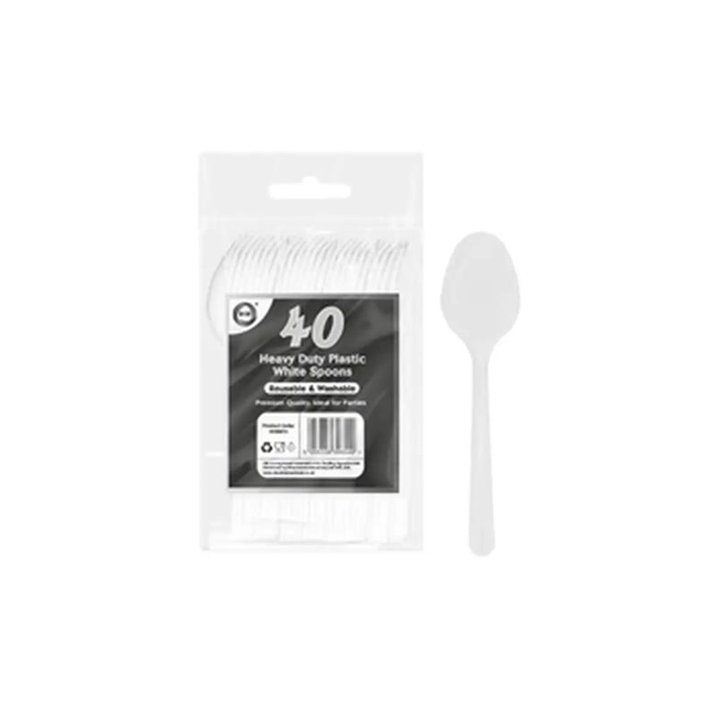 DID 40 White Spoons
