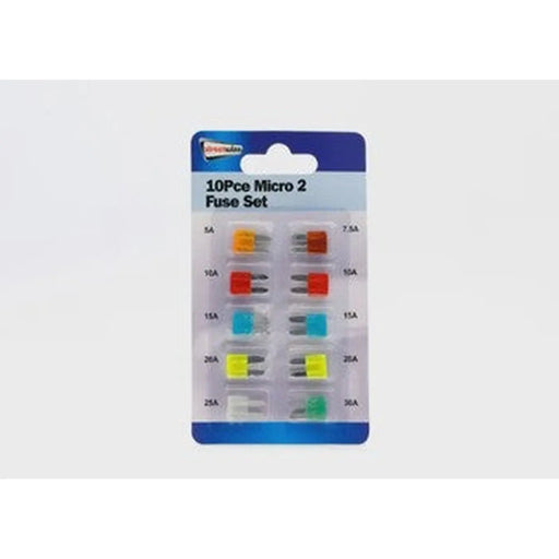 Streetwize 10Pc Micro 2 Fuse Set