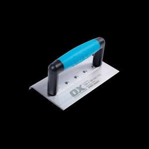 OX Tools OX Pro Medium Edging Trowel 10mm Radius- 100 x 180mm / 4in x 7in