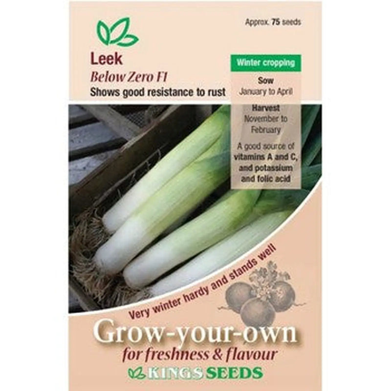 Kings Seeds Leek, Below Zero F1 (PM E)