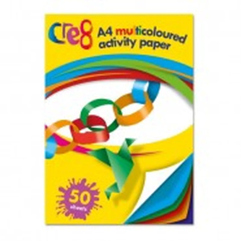 U. A4 Multicoloured Paper