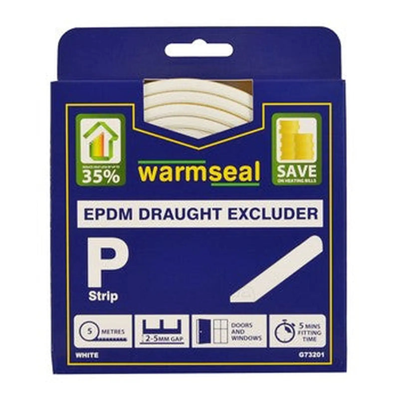 centurion EPDM Draught Excluder P Strip