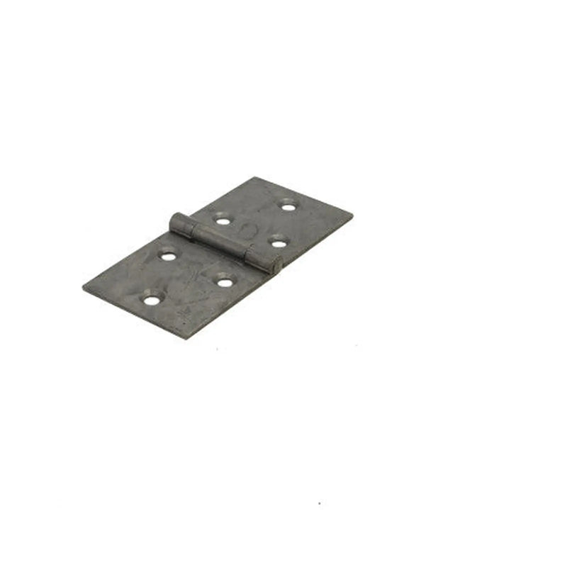 Steel Backflap Hinges, Self Colour, 50mm - Pack of 10