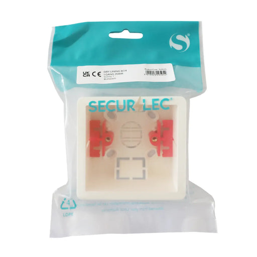 Securlec 1g Deep Dry Lining Box 35mm