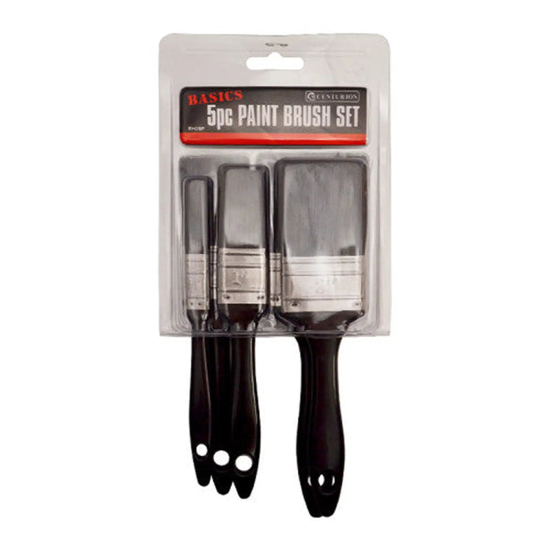 Basic Paint Brush Set, Set of 5 - Pack of 6
