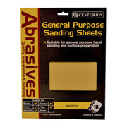 Abrasives Assorted Sandpaper Sheets, Pack of 10 - Pack of 5
