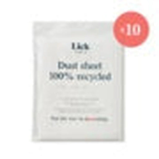 LickTools 100% Recycled Dust Sheet Pack of 10