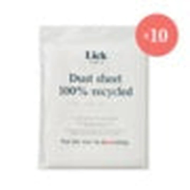 LickTools 100% Recycled Dust Sheet Pack of 10