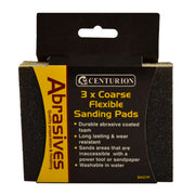 Abrasives Double Sided Sanding Pads, Coarse 115 x 140 x 5mm (Pack - Pack of 5