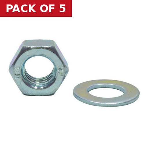 Centurion M12 ZP Nuts & Washers  (Pack of 5)