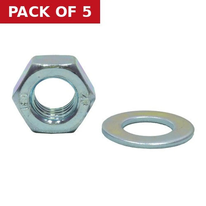 Centurion M12 ZP Nuts & Washers  (Pack of 5)