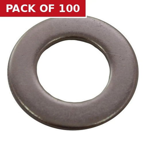 Centurion M12 SS Flat Washers   (100)