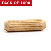 Centurion M8 x 30mm Fluted Wood Dowels  (1000)