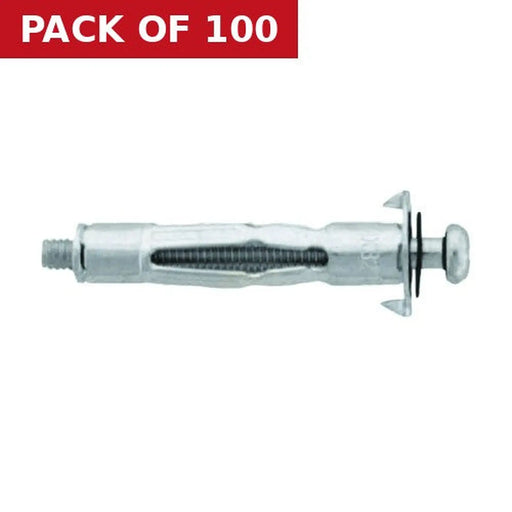 Centurion M4 x 45mm ZP Blind Screw Anchors   (100)
