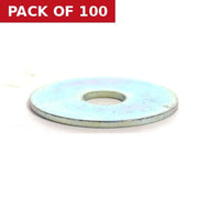 Centurion M8 x 30mm ZP Flat Repair Washers  (100)