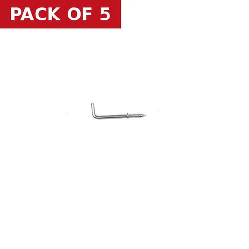 Centurion 38mm ZP Shouldered Dresser Hooks (Pack of 5)