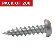 Centurion 3/4" x 8 ZP Round Head Woodscrews  (200)