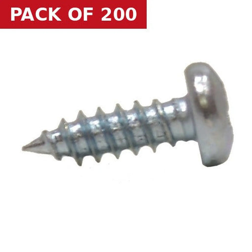 Centurion 1/2" x 8 ZP Pan Head Self Tapping Screws   (200)