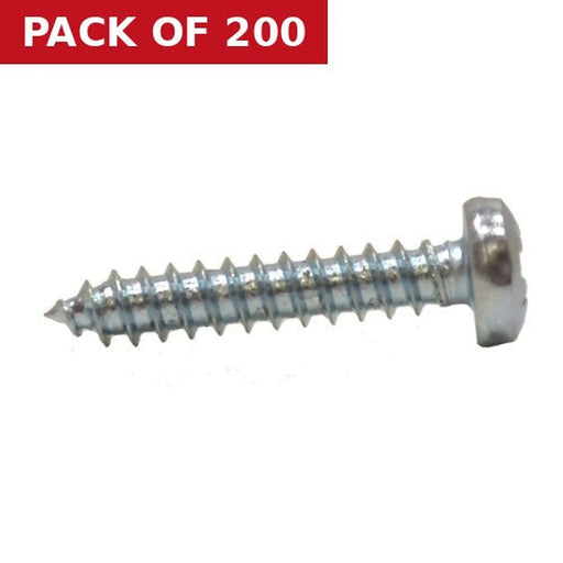 Centurion 3/4" x 6 ZP Pan Head Self Tapping Screws   (200)