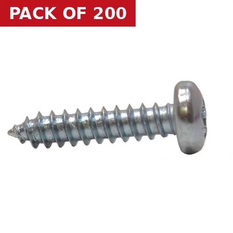 Centurion 3/4" x 8 ZP Pan Head Self Tapping Screws   (200)