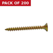 Centurion 4mm x 40mm  ZYP Multi Purpose Single Thread Countersunk Pozi Screws  (200)
