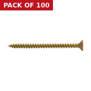 Centurion 5mm x 70mm ZYP Multi Purpose Single Thread Countersunk Pozi Screws  (100)
