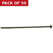 Centurion Timber Fixing Screws - 200mm - Green - (50)