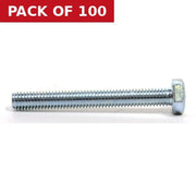 Centurion M6 x 50mm Hex Head Set Screws  (100)
