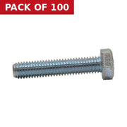Centurion M8 x 40mm Hex Head Set Screws  (100)