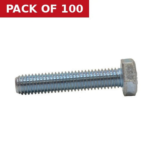 Centurion M8 x 40mm Hex Head Set Screws  (100)