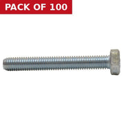 Centurion M8 x 60mm Hex Head Set Screws  (100)