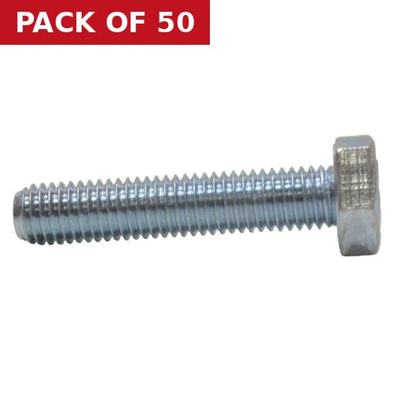 Centurion M10 x 50mm Hex Head Set Screws  (50)