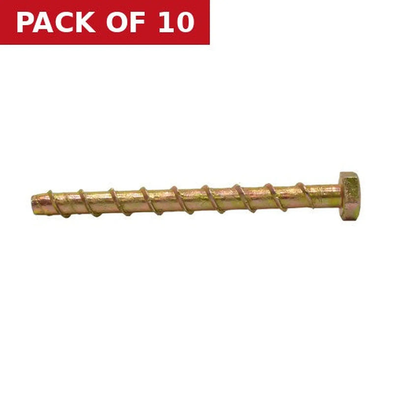Centurion M8 x 100mm Thunder Bolts  (10)