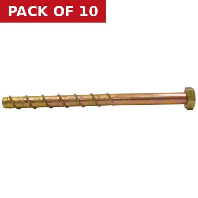 Centurion M10 x 150mm Thunder Bolts  (10)