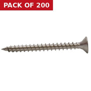 Centurion 1 1/4" x 8 ZP CSK Head Self Tapping Screws  (200)